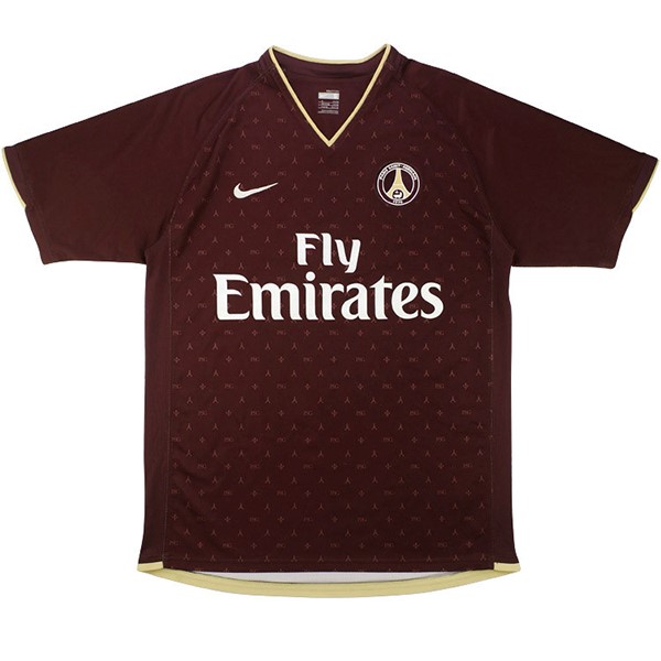 Tailandia Camiseta Paris Saint Germain 2nd Retro 2006 2007 Marron